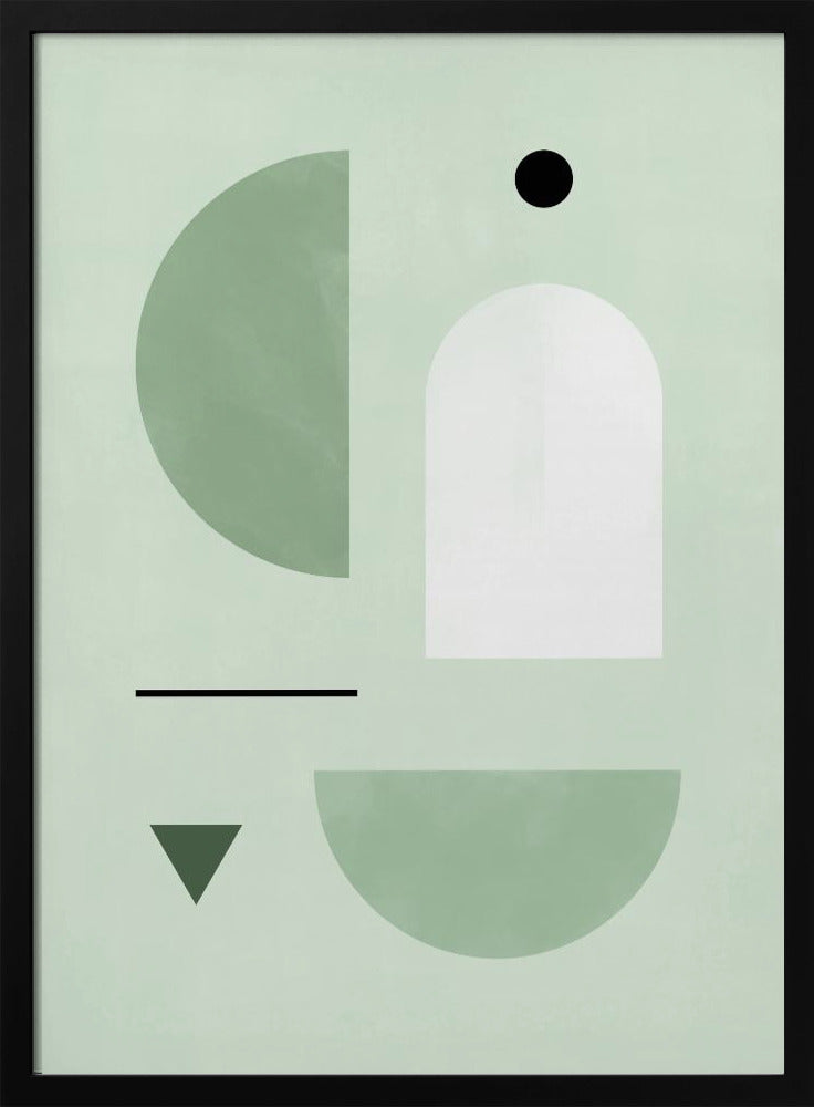 Beruhigende Pastellfarbpalette | Poster