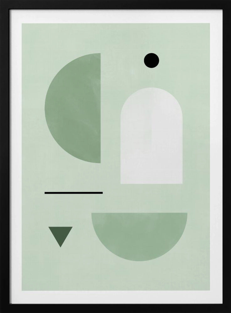 Beruhigende Pastellfarbpalette | Poster