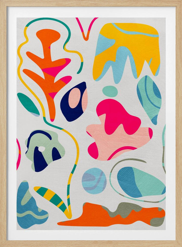 Matisse-inspirierte Formen | Poster