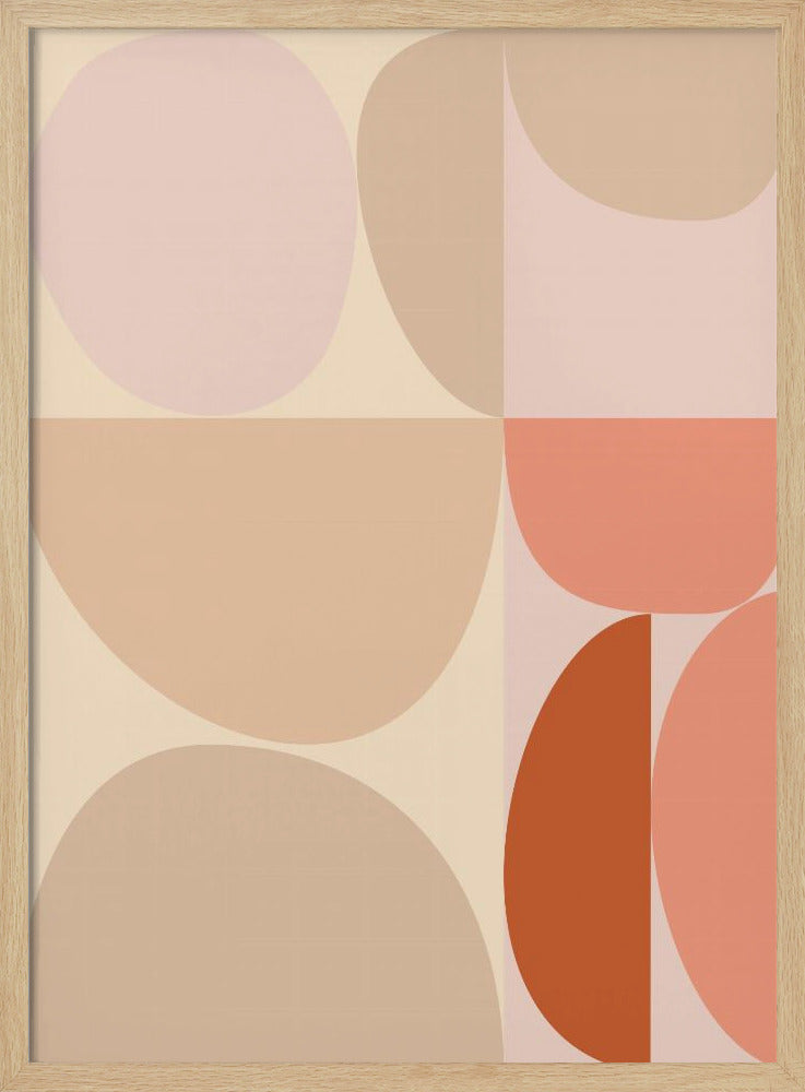 Mid Century Pastel 16 | Poster