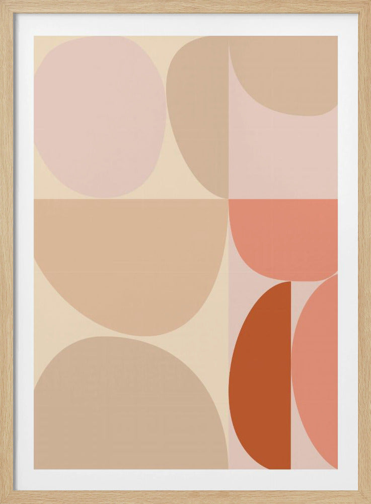 Mid Century Pastel 16 | Poster
