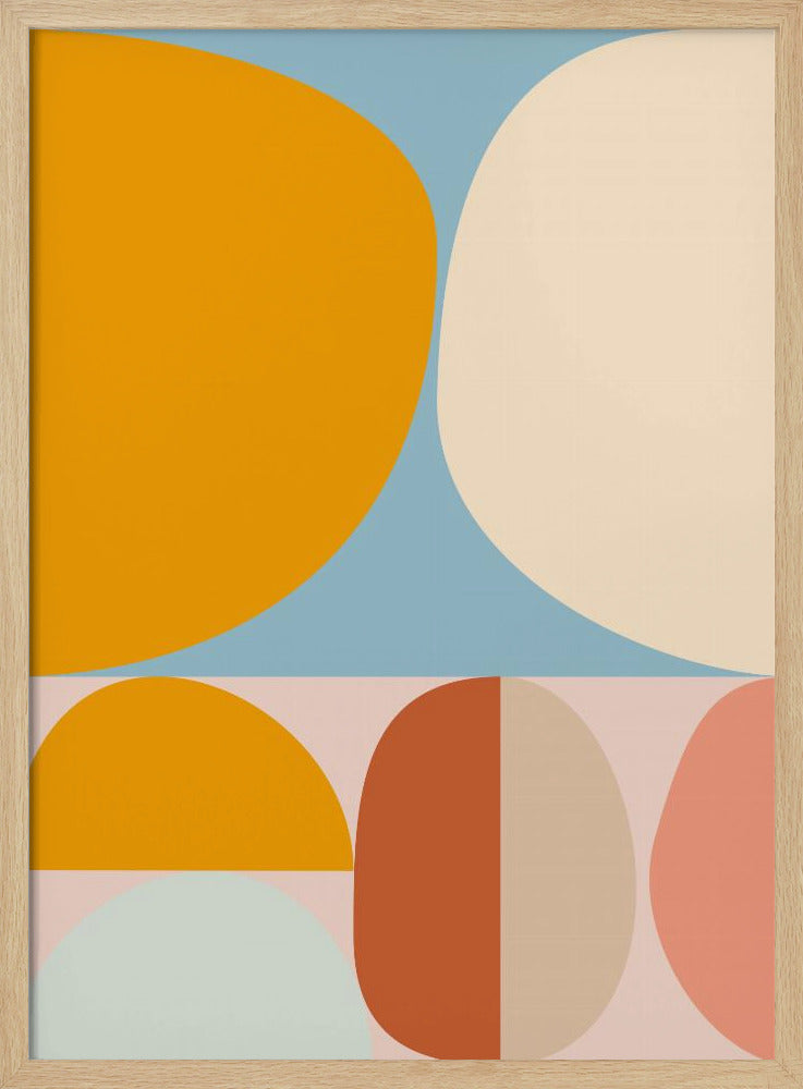 Mid Century Pastel 15 | Poster