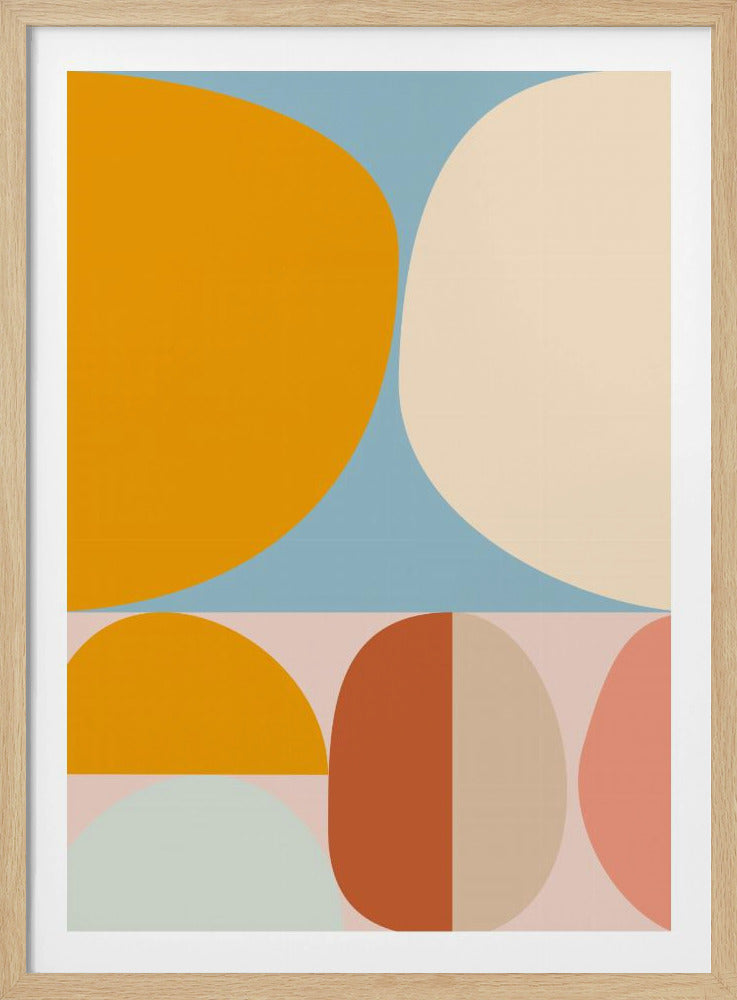 Mid Century Pastel 15 | Poster