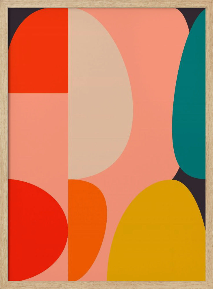 Mid Century Pastel 14 | Poster