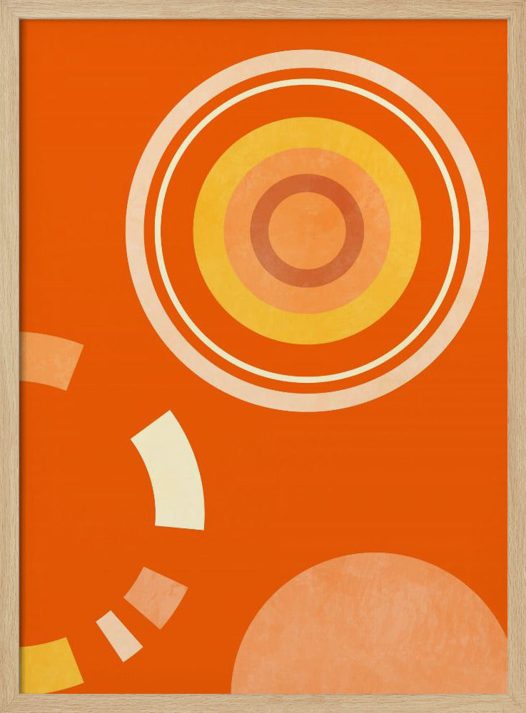 Spring Mid Rhapsody Orange 4 | Poster