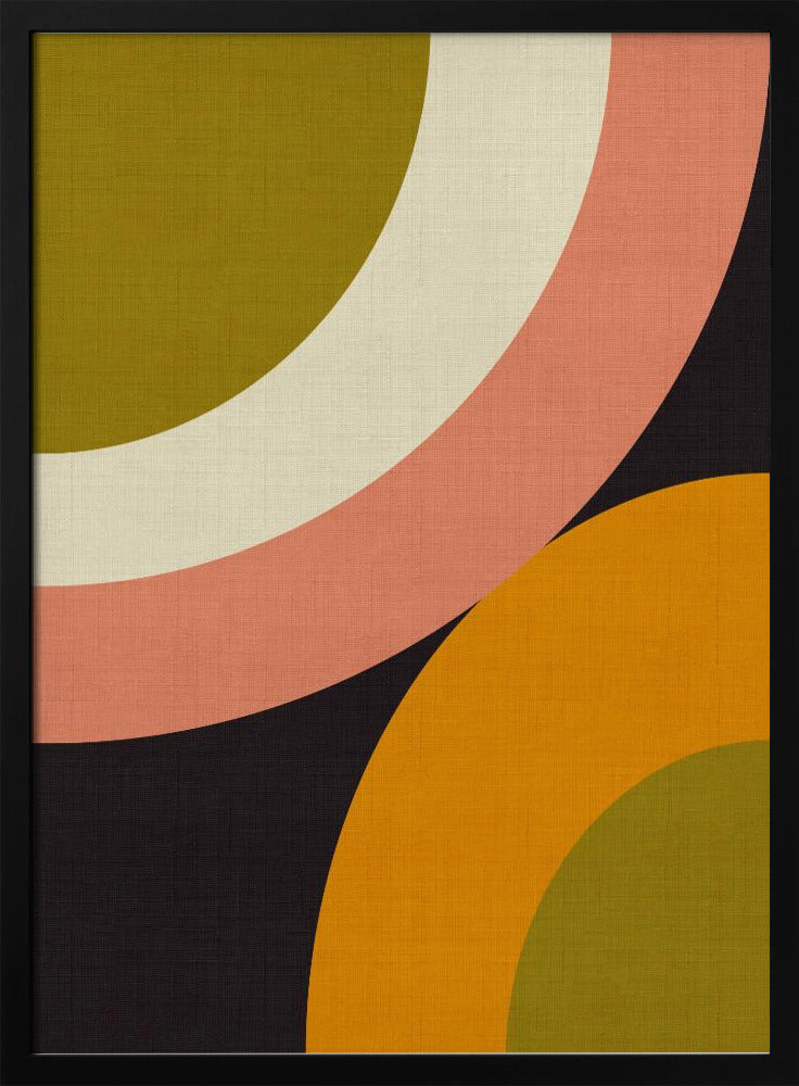 Geo Shapes Fall 21 Rounded | Poster