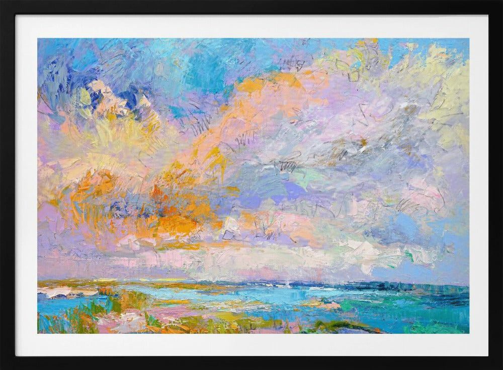 Bunte Landschaft | Poster