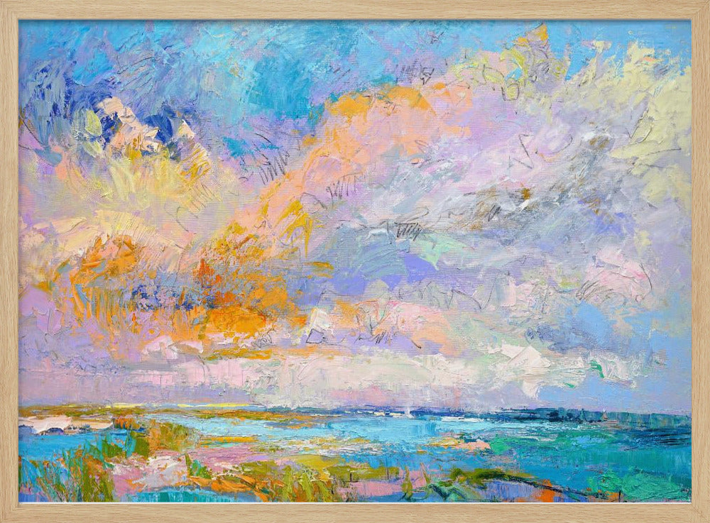 Bunte Landschaft | Poster