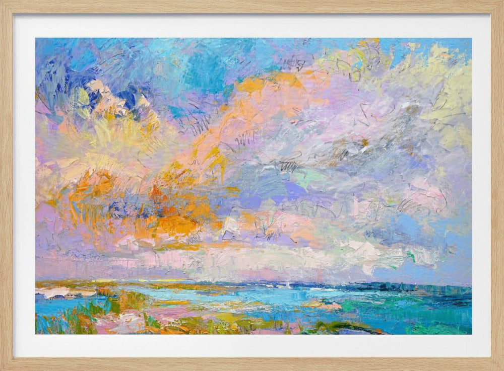 Bunte Landschaft | Poster