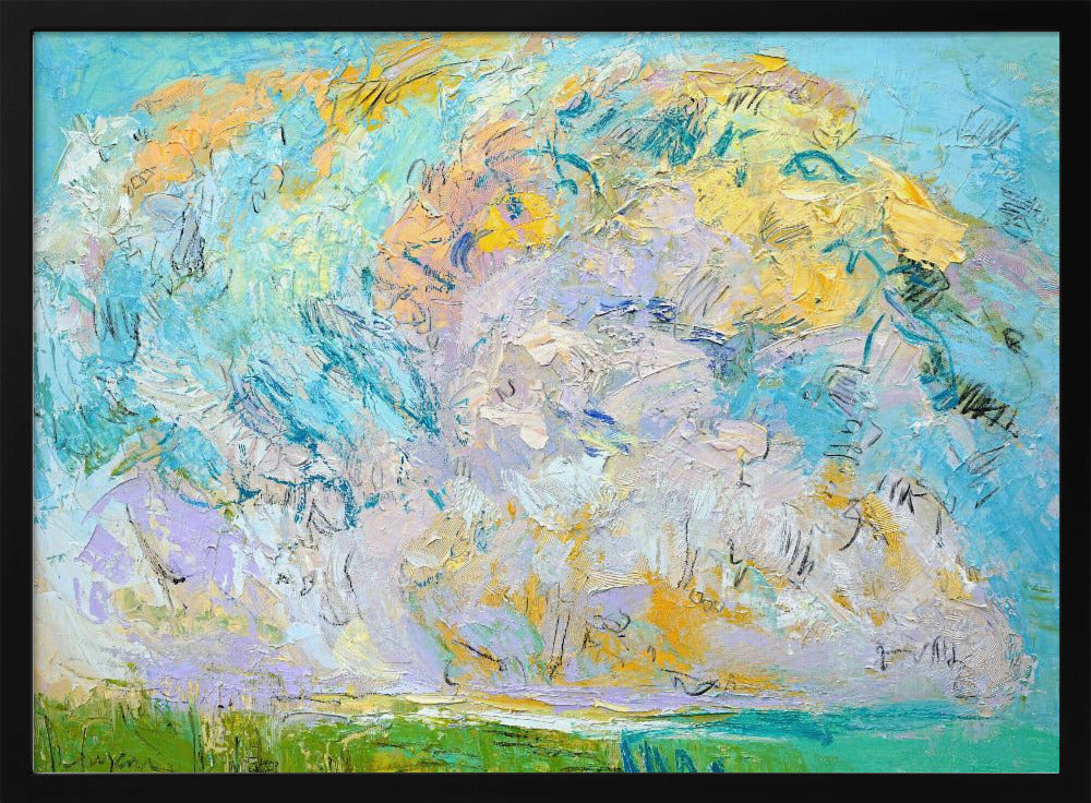 Wunderliche Wolkenlandschaft | Poster