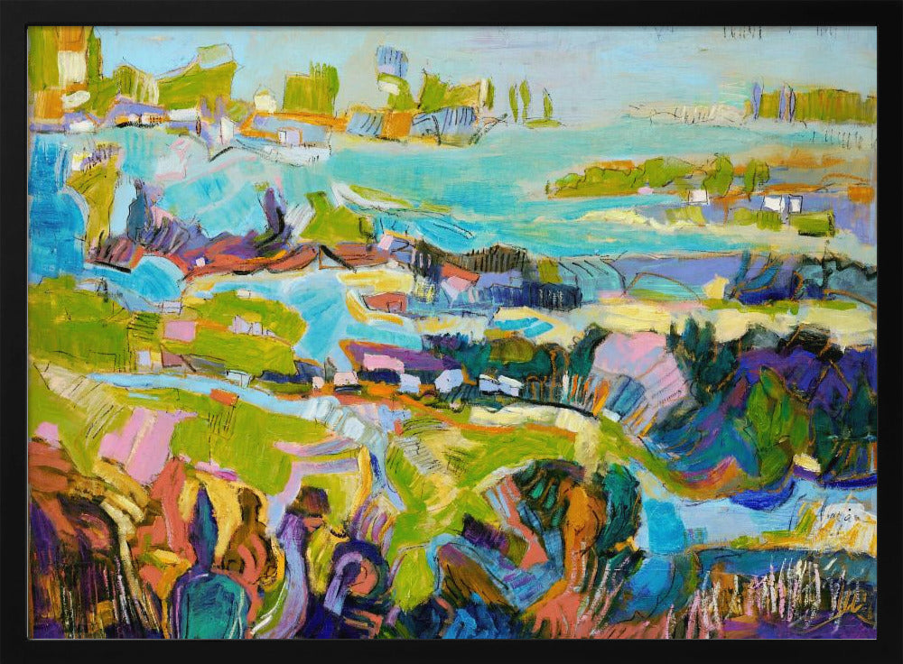 Lebendige Landschaft | Poster