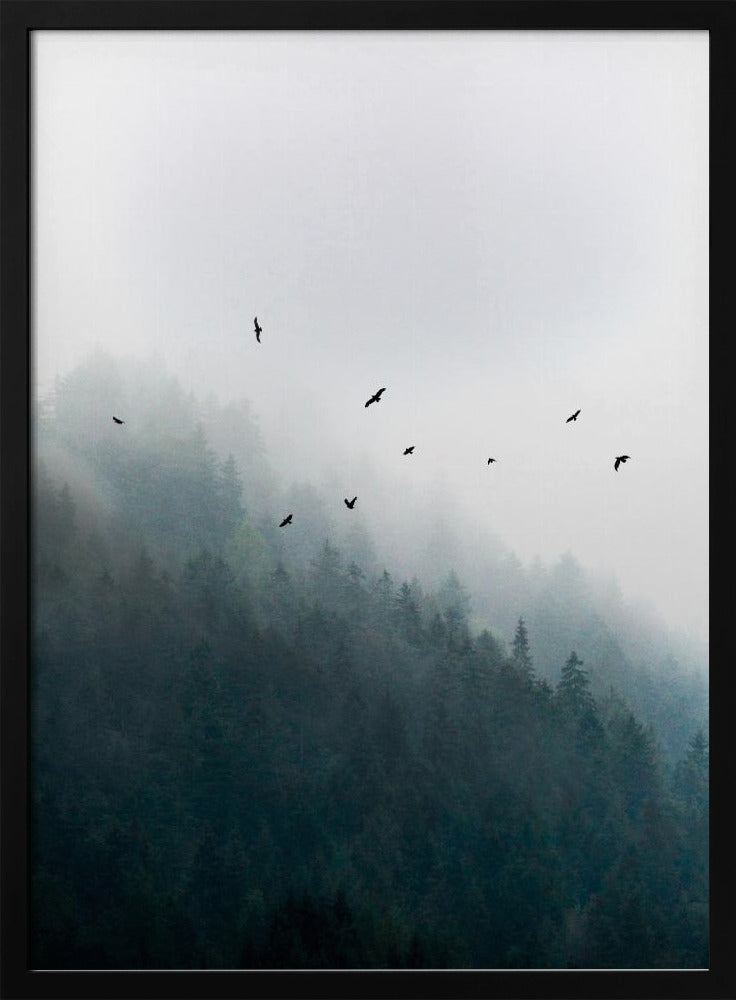 Nebliger Morgen 4 | Poster