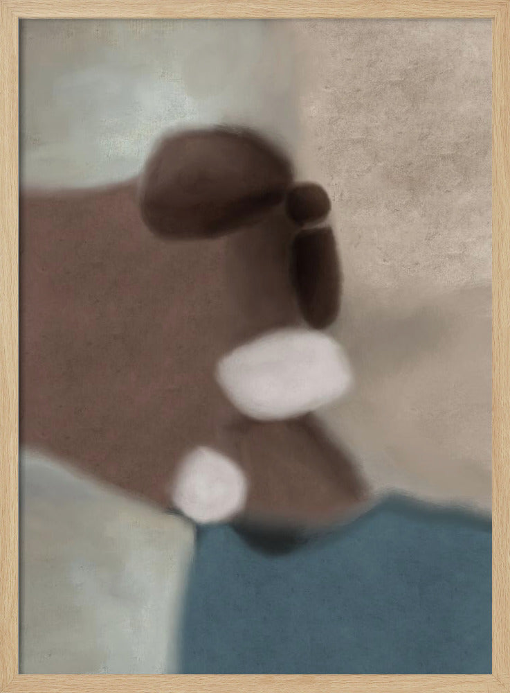 Schwimmende Felsen | Poster
