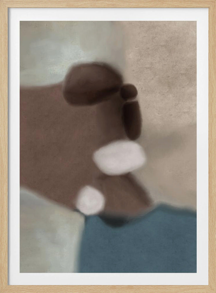 Schwimmende Felsen | Poster