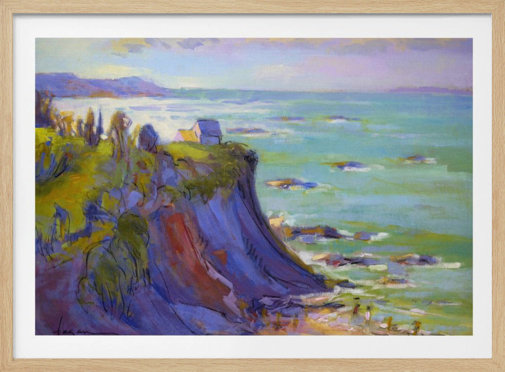 Gelassenheit an der Klippe | Poster