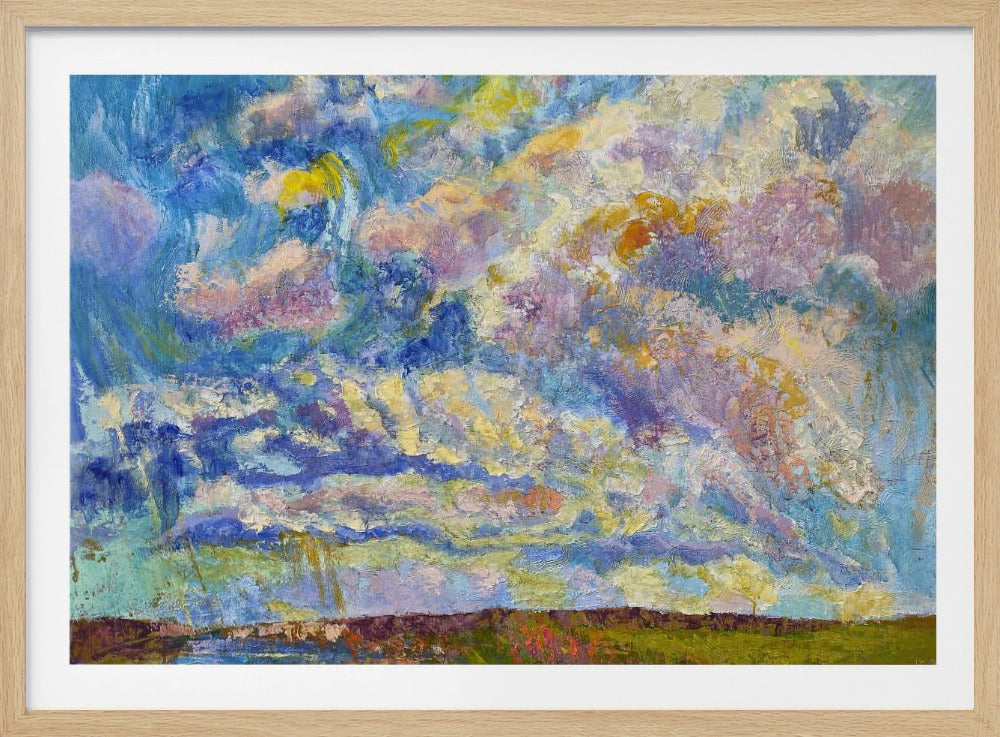 Bunte Himmelsfarbe | Poster