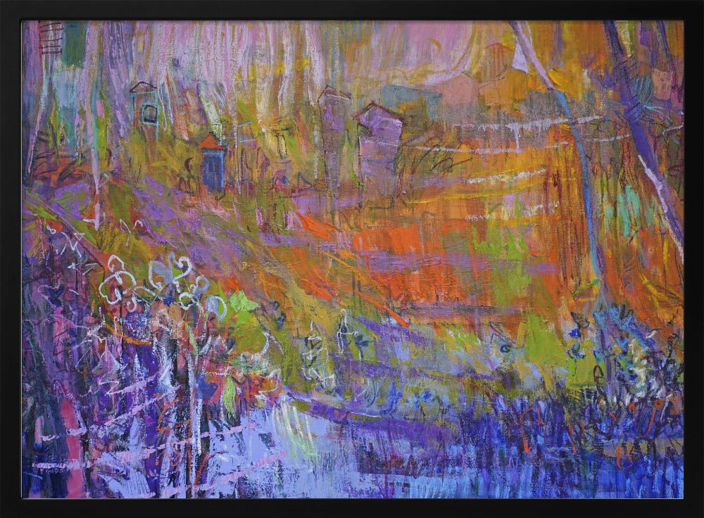 Nocturne im geheimen Garten | Poster