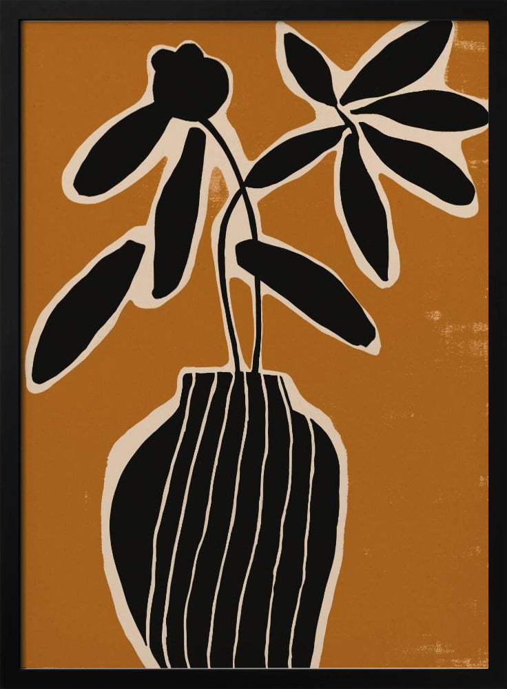 Ockerfarbenes Stillleben Nr. 2 | Poster