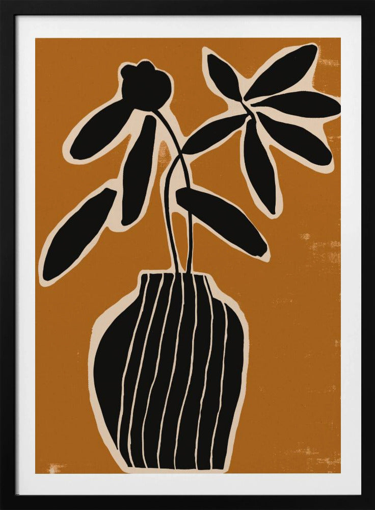 Ockerfarbenes Stillleben Nr. 2 | Poster