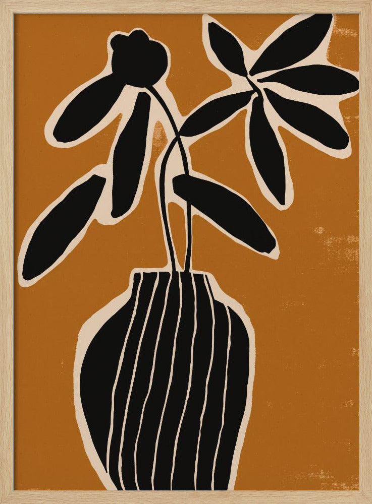Ockerfarbenes Stillleben Nr. 2 | Poster