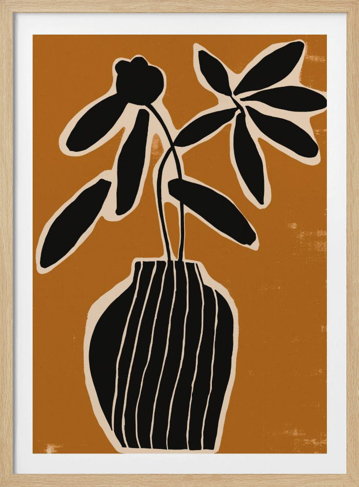 Ockerfarbenes Stillleben Nr. 2 | Poster