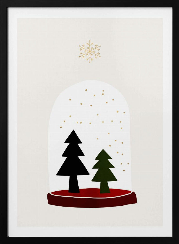 Tanzende Schneeflocken | Poster