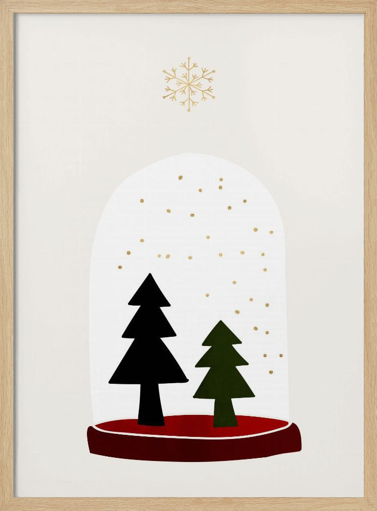 Tanzende Schneeflocken | Poster