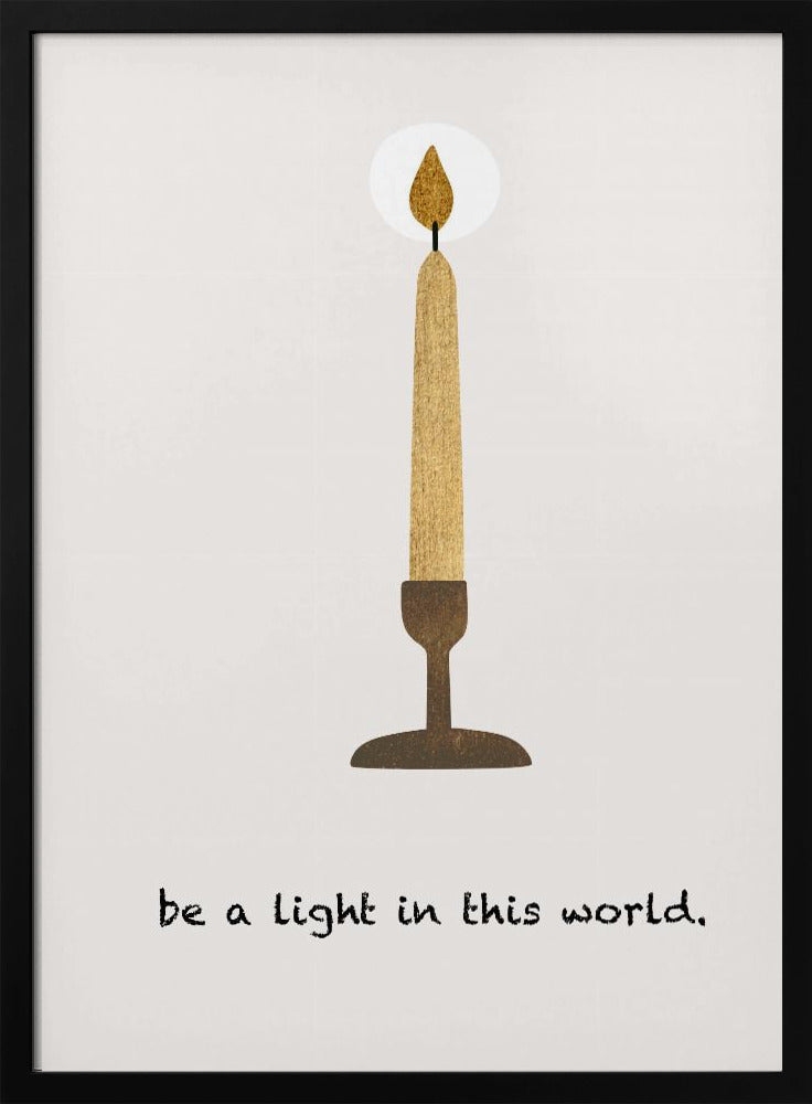 Sei ein Licht | Poster