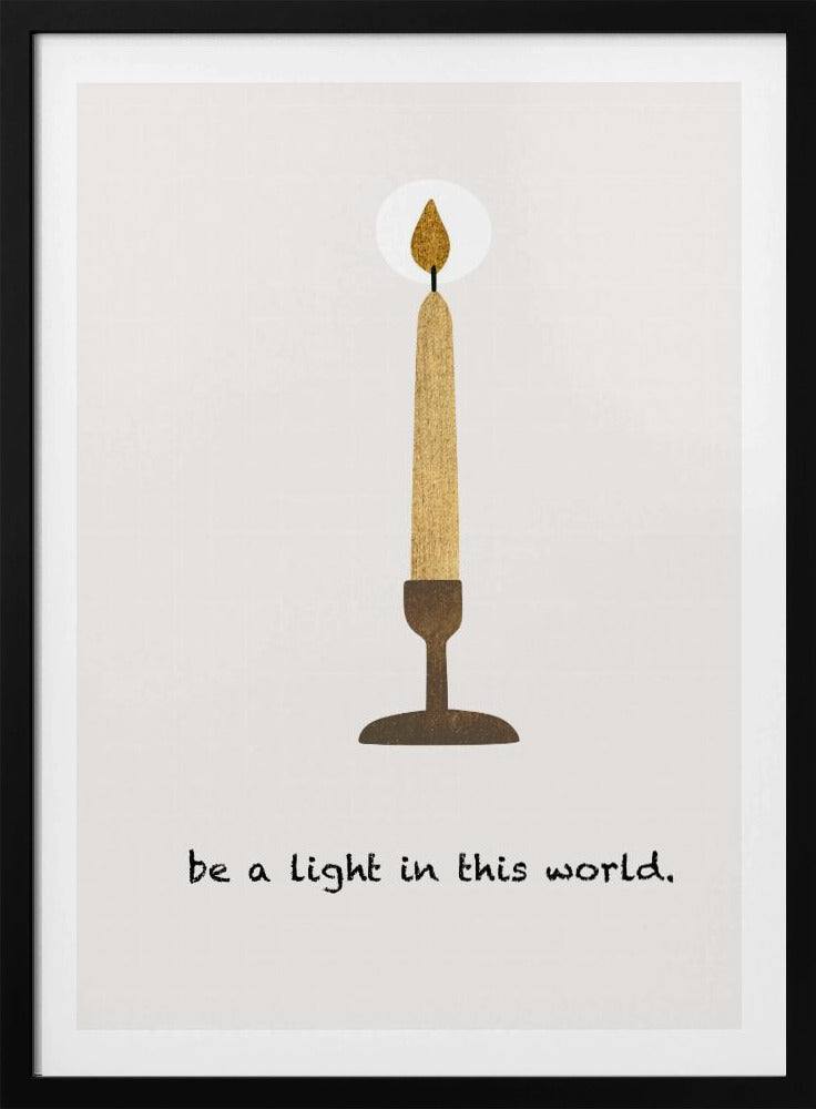 Sei ein Licht | Poster