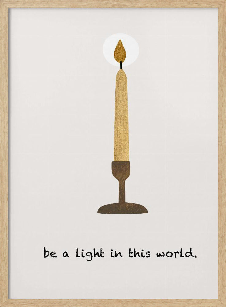 Sei ein Licht | Poster