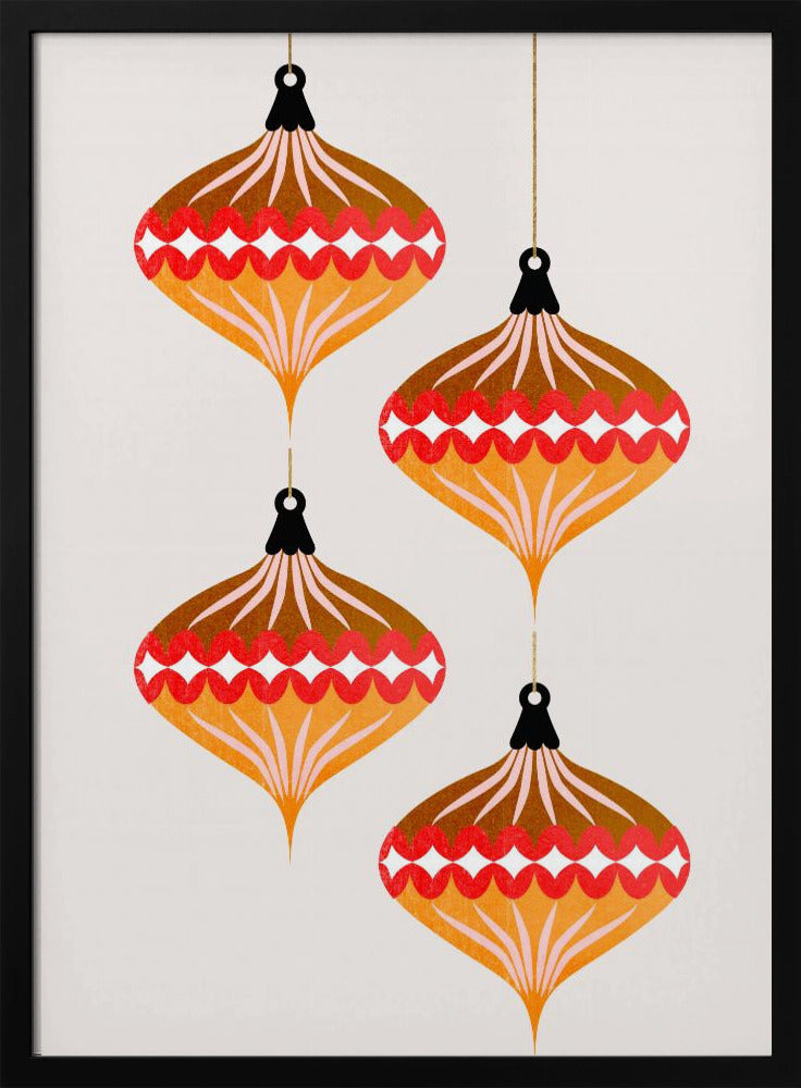 Weihnachtskugeln (Vers. 2) | Poster