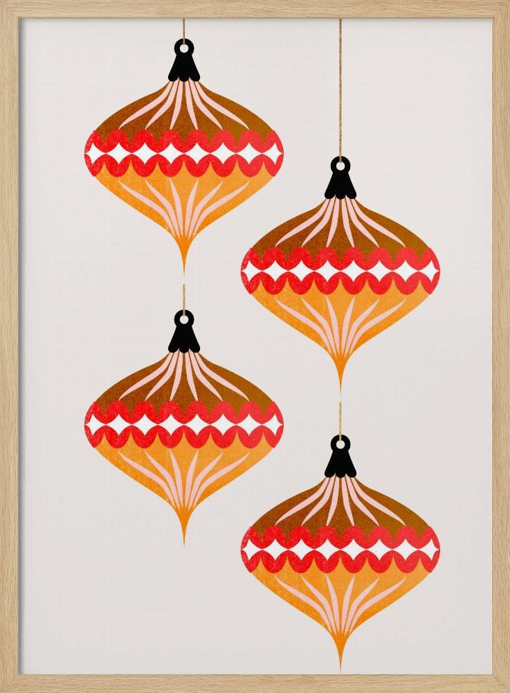 Weihnachtskugeln (Vers. 2) | Poster