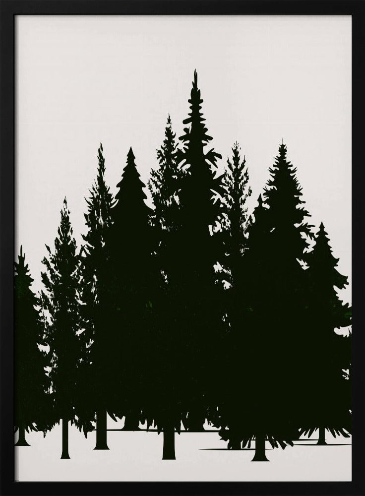 Tannenwald (dunkel) | Poster