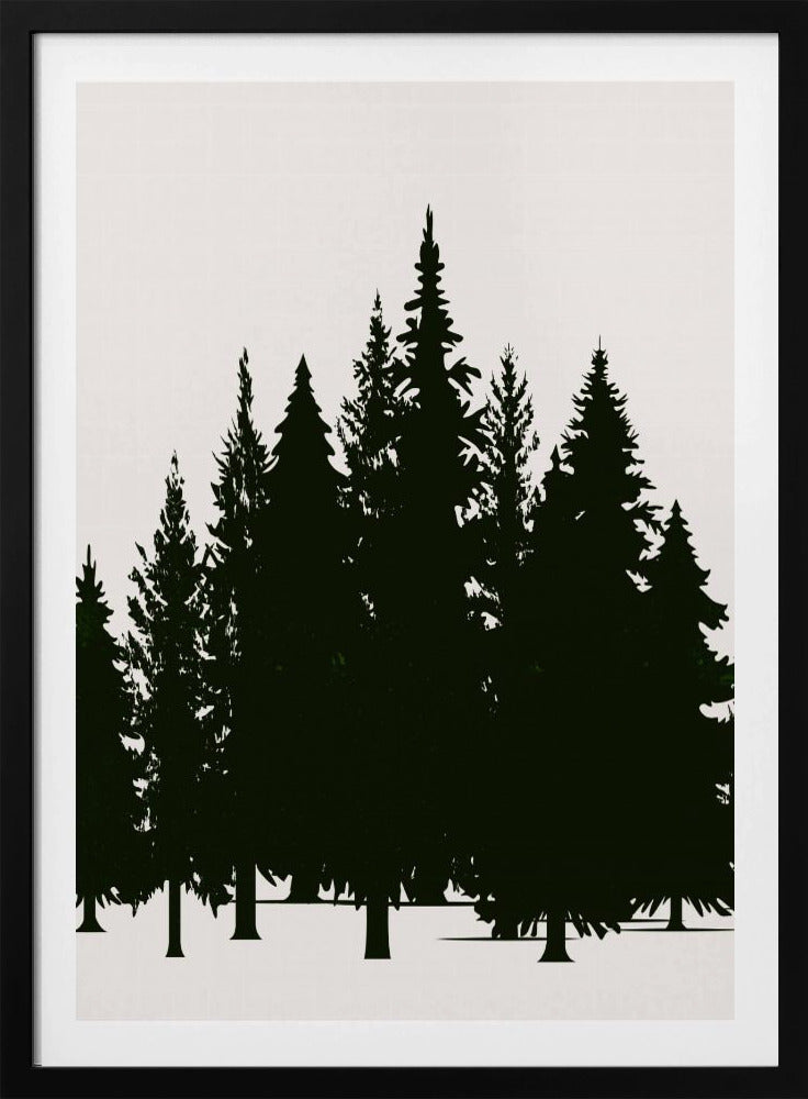 Tannenwald (dunkel) | Poster