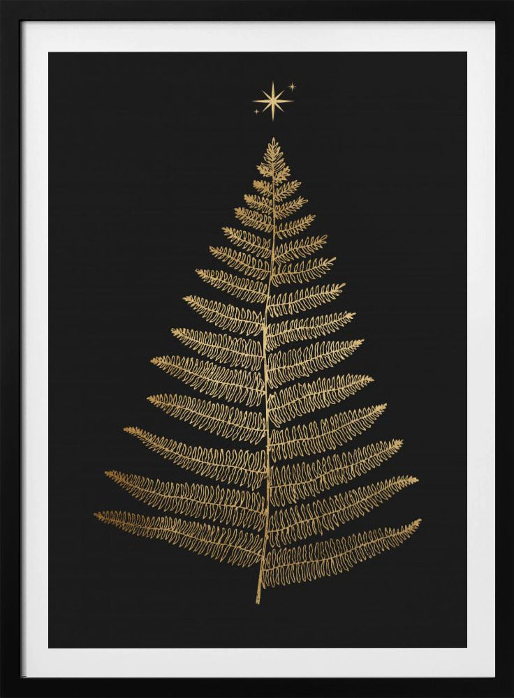 Hell leuchtend in der Weihnachtsnacht | Poster