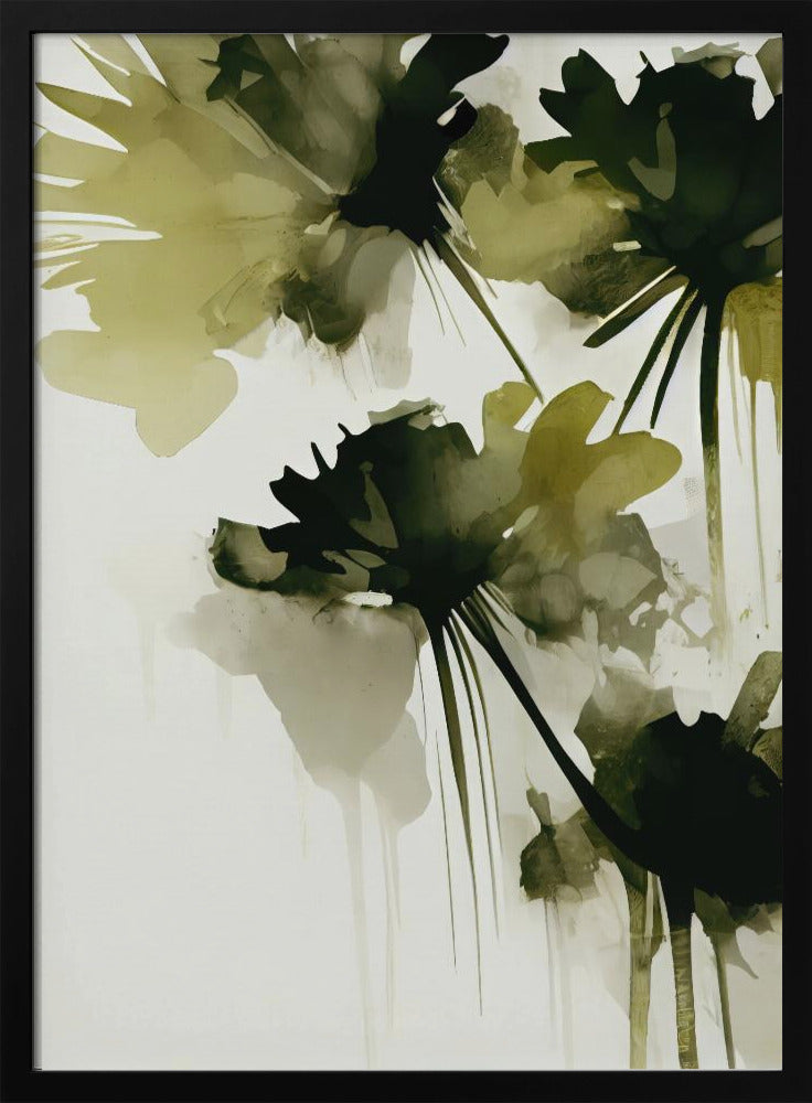 Florale Farbtöne Tanz | Poster