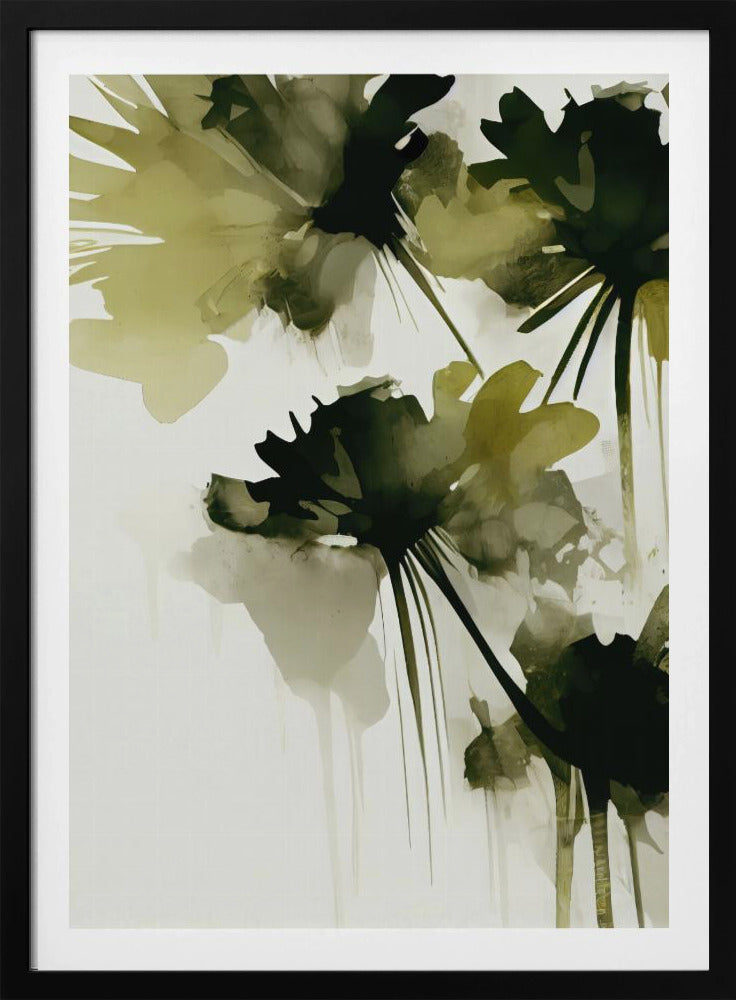 Florale Farbtöne Tanz | Poster
