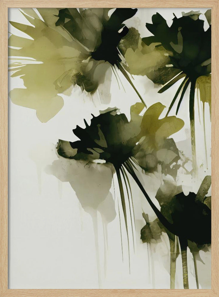 Florale Farbtöne Tanz | Poster