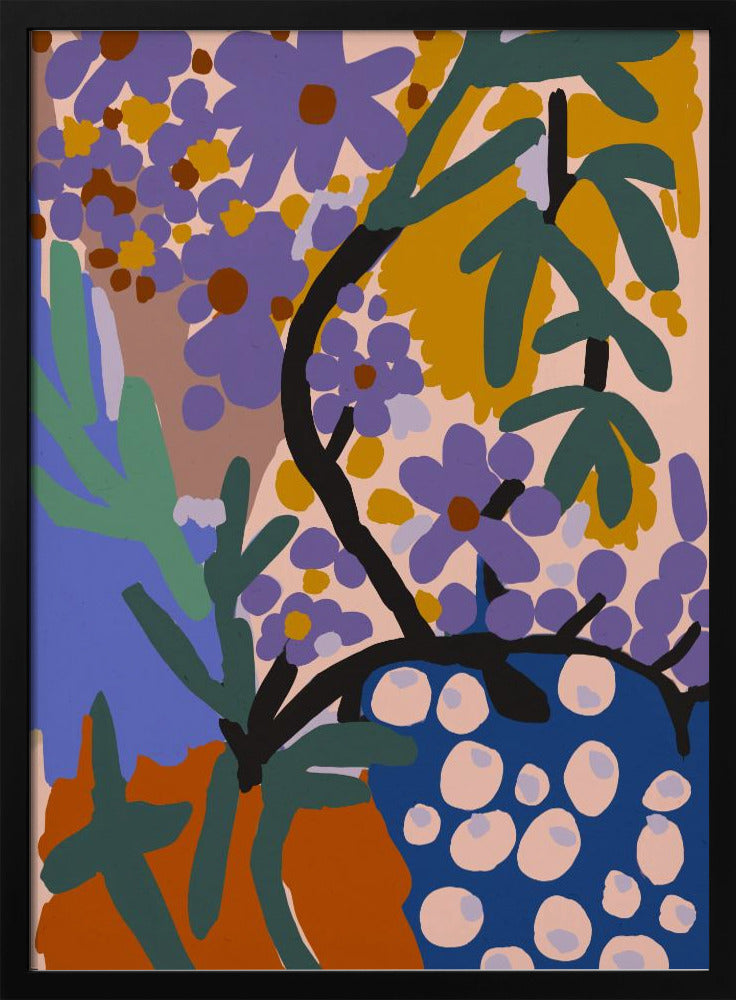 Lebendige Flora-Explosion | Poster