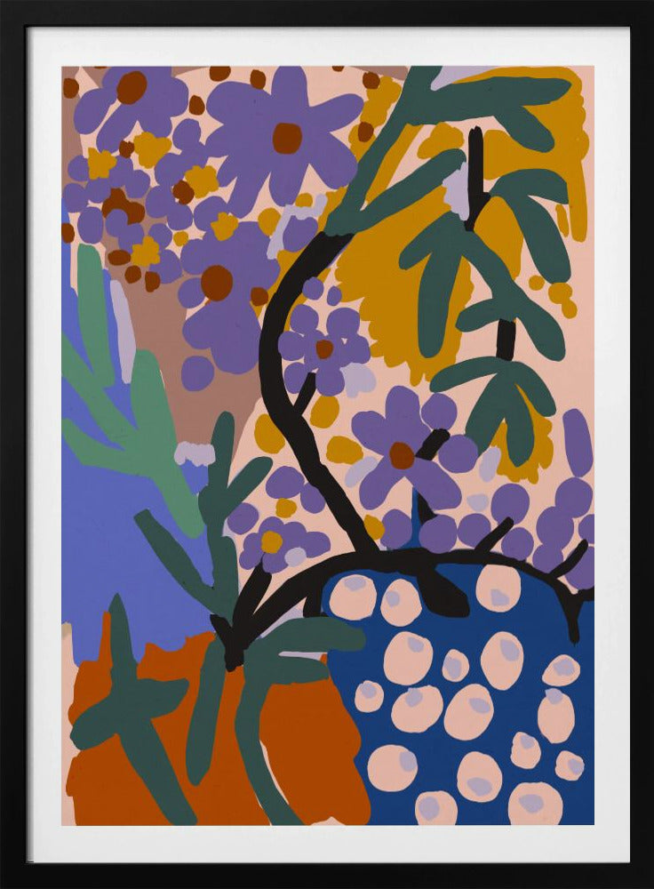 Lebendige Flora-Explosion | Poster