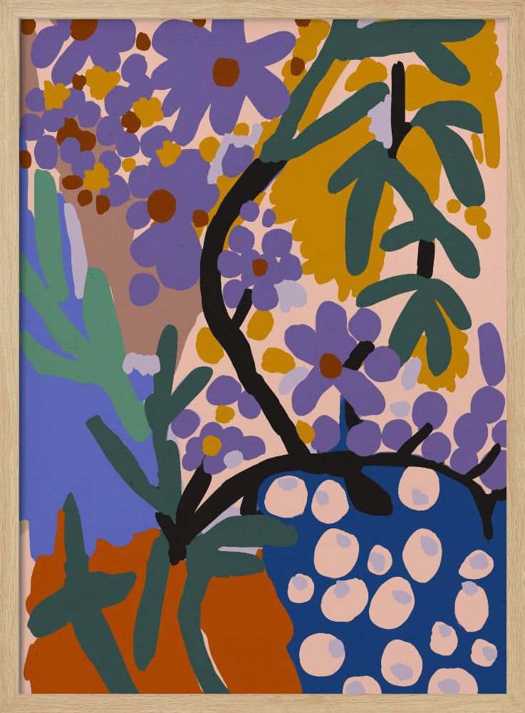 Lebendige Flora-Explosion | Poster