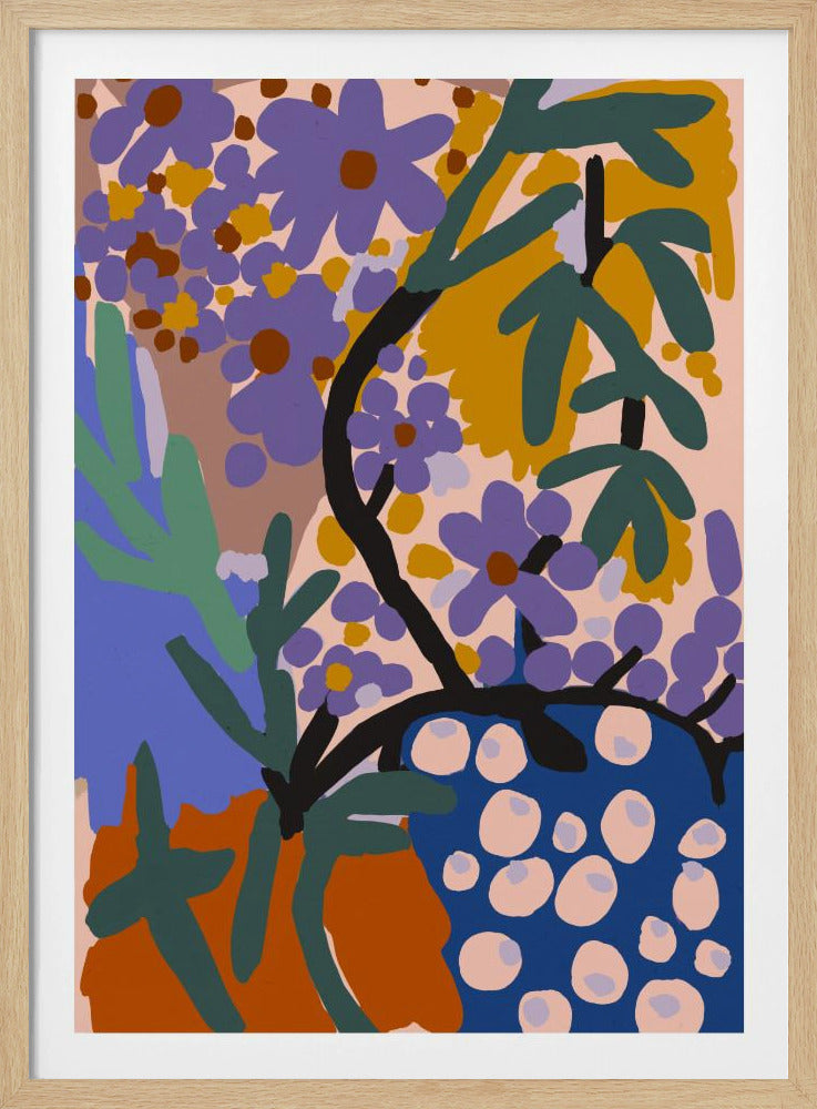 Lebendige Flora-Explosion | Poster