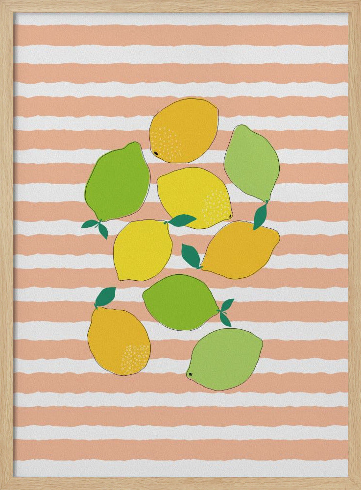 Zitrusmenge | Poster