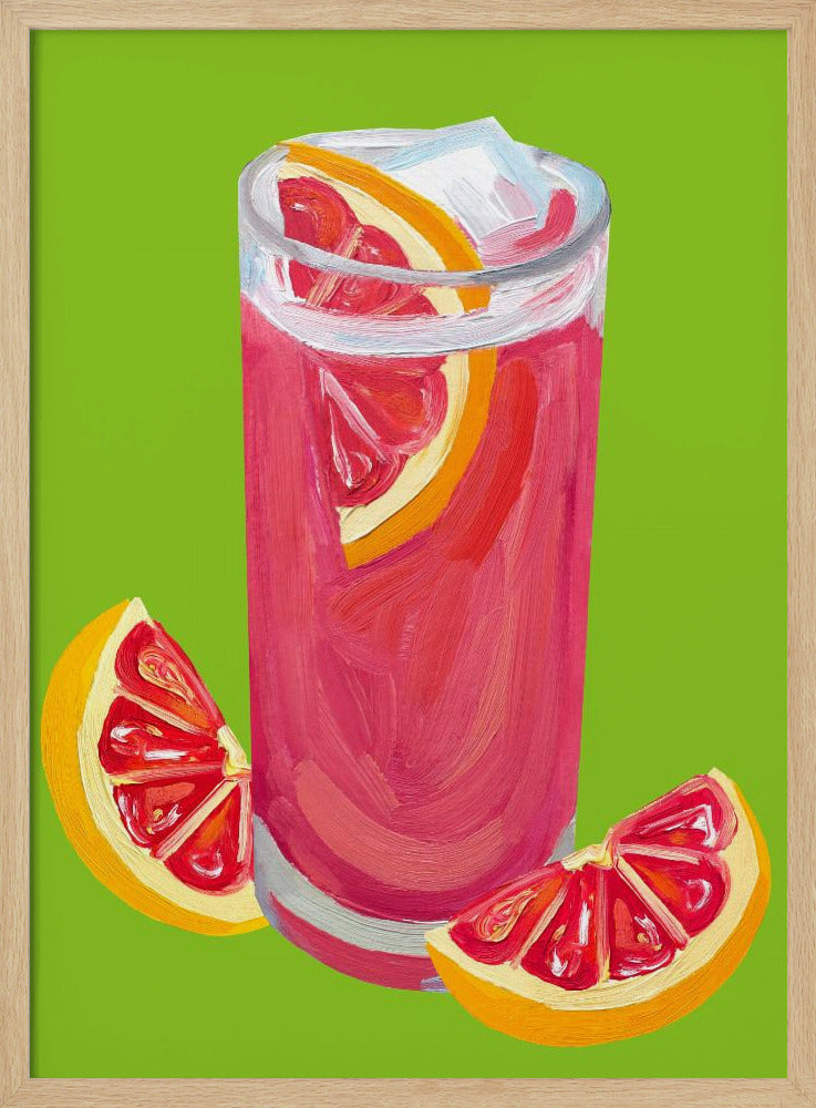 Grapefruit Paloma Pistazie | Poster