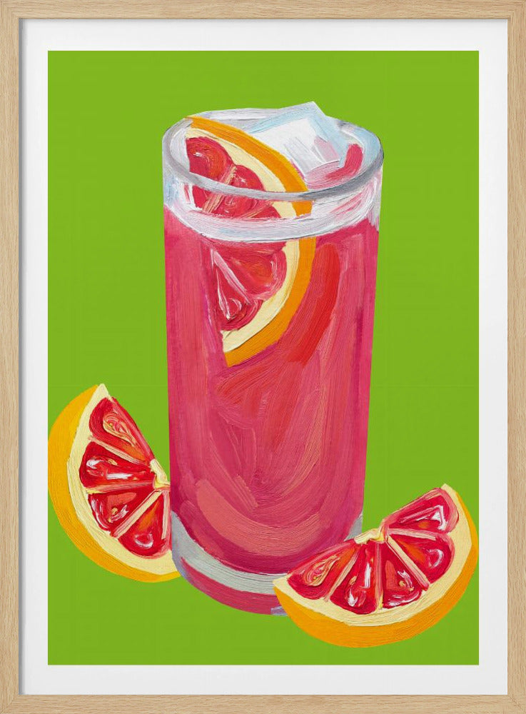 Grapefruit Paloma Pistazie | Poster