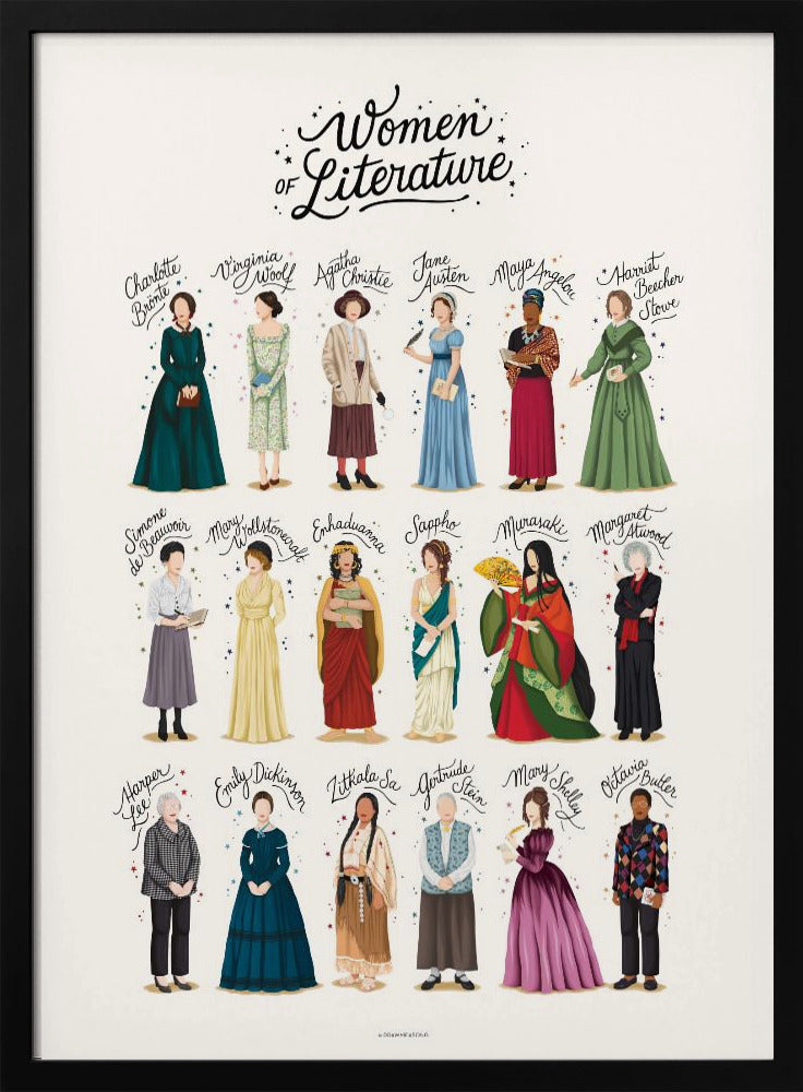 Frauen der Literatur | Poster