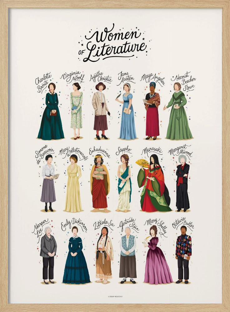 Frauen der Literatur | Poster