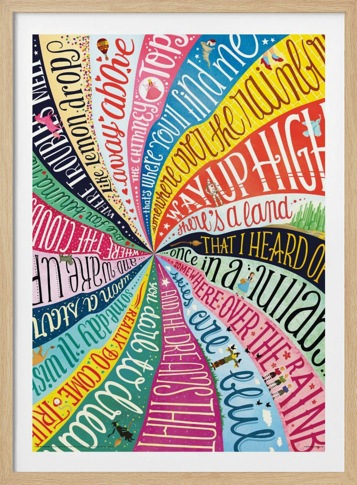 Über dem Regenbogen | Poster