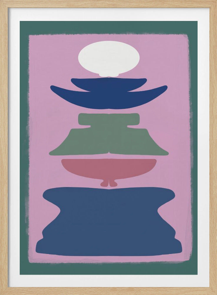 Kräftige, bunte Formen | Poster