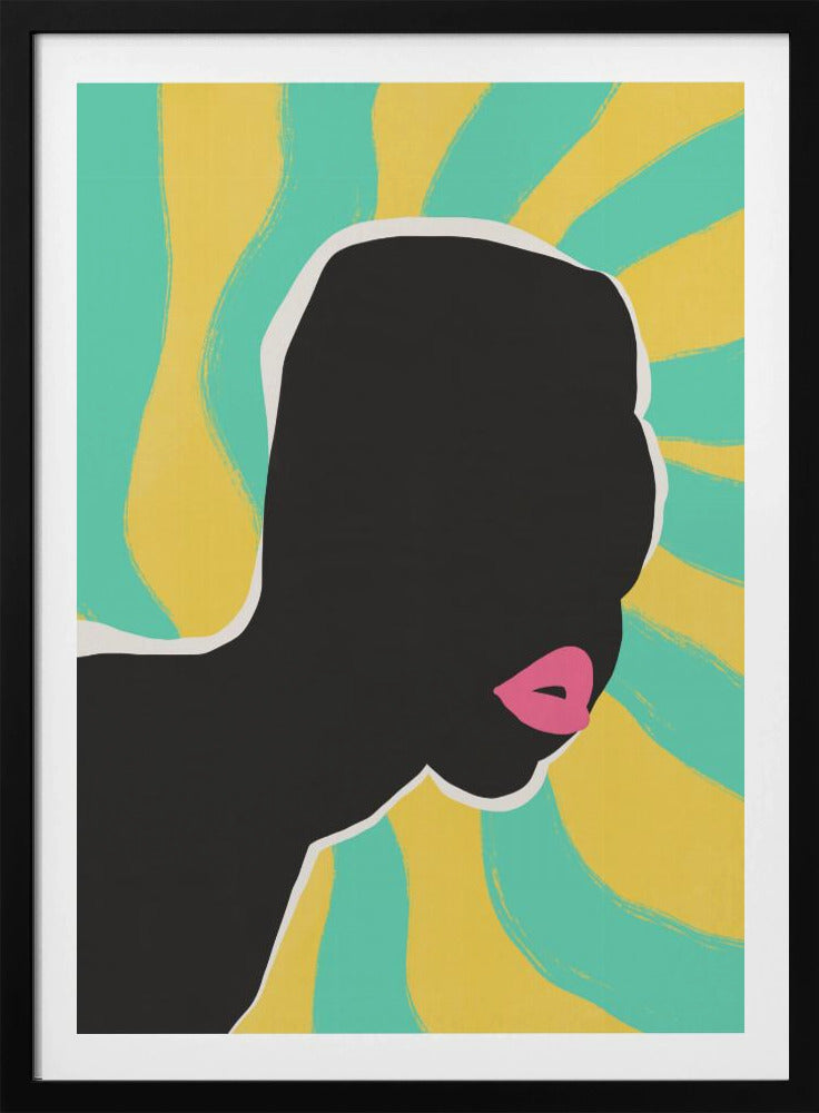 Anonymes Porträt im Sommer | Poster